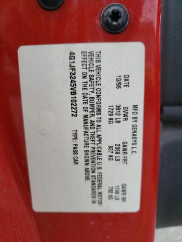 Photo 10 from auction – 1997 CHEVROLET CAVALIER L with VIN 4G1JF3245VB102272