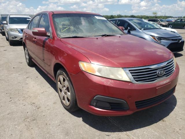 KIA OPTIMA LX 2009 with VIN KNAGE228395297826 - Photo from auction