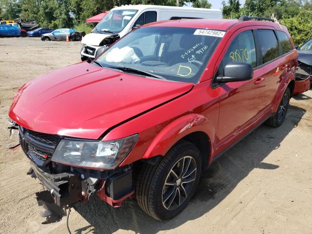 Photo 2 from auction – 2017 DODGE JOURNEY SE with VIN 3C4PDCAB2HT684018