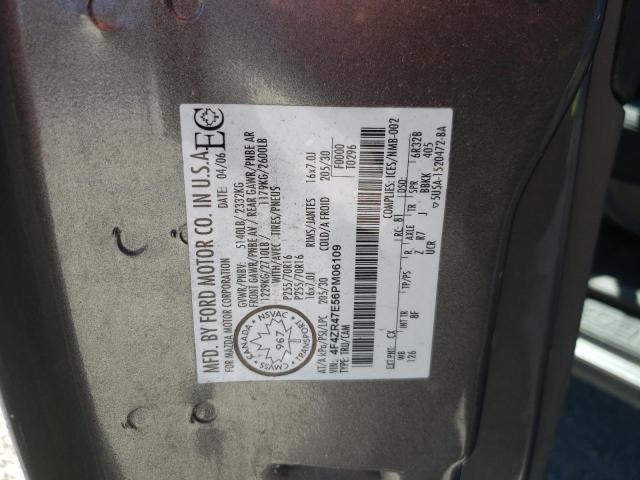 Photo 10 from auction – 2006 MAZDA B4000 CAB with VIN 4F4ZR47E56PM06109