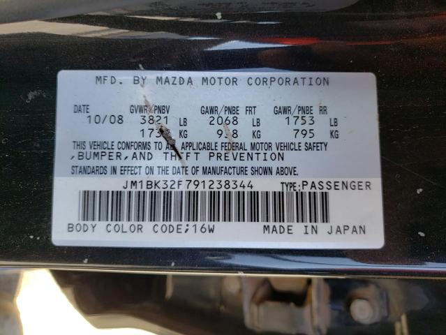 صورة رقم 10 من المزاد - 2009 MAZDA 3 I مع VIN JM1BK32F791238344