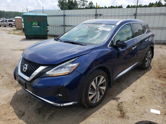 Photo 2 from auction – 2020 NISSAN MURANO SL with VIN 5N1AZ2CS2LN109291