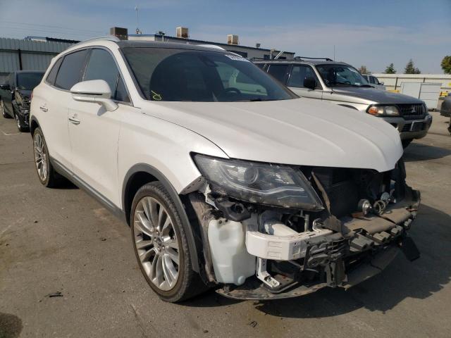 LINCOLN MKX RESERV 2016 with VIN 2LMTJ8LR8GBL58393 - Photo from auction