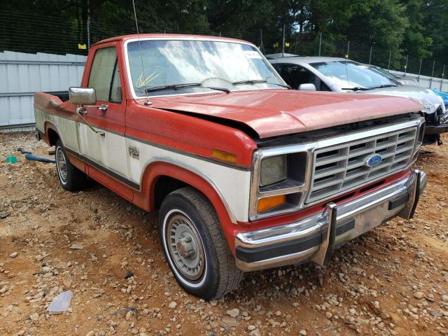 FORD F150 1986 with VIN 2FTCF15N4GCA40428 - Photo from auction