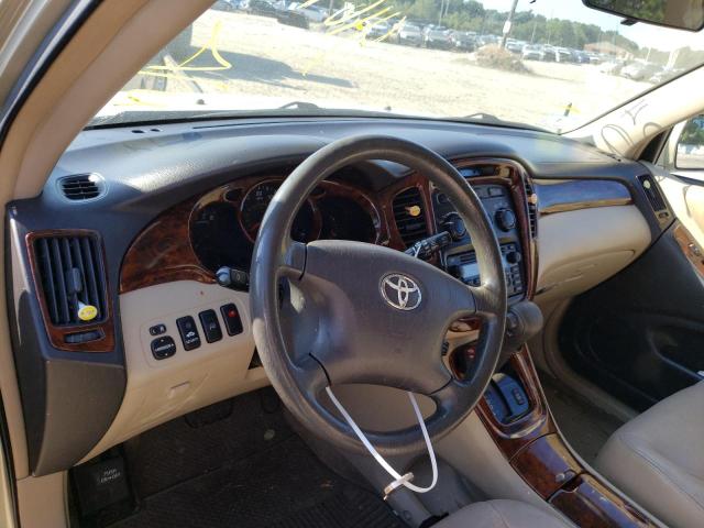 Photo 9 from auction – 2003 TOYOTA HIGHLANDER with VIN JTEHF21A330105684