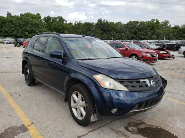 Photo 1 from auction – 2003 NISSAN MURANO SL with VIN JN8AZ08T73W109523