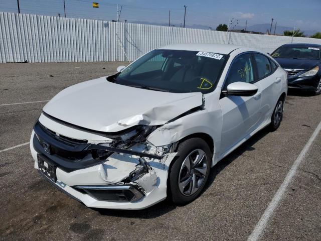 Photo 1 from auction – 2019 HONDA CIVIC LX with VIN 2HGFC2F6XKH543977