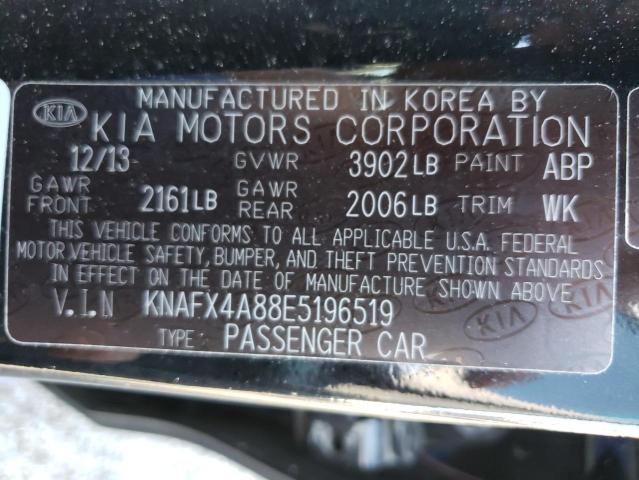 Photo 10 from auction – 2014 KIA FORTE EX with VIN KNAFX4A88E5196519