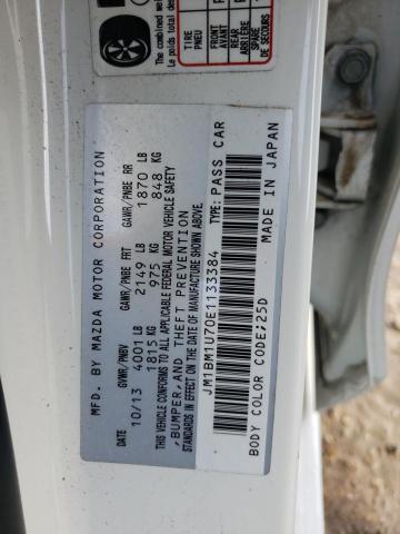 Photo 10 from auction – 2014 MAZDA 3 SPORT with VIN JM1BM1U70E1133384
