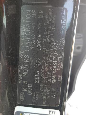 Photo 10 from auction – 2014 KIA FORTE EX with VIN KNAFX4A84E5072277