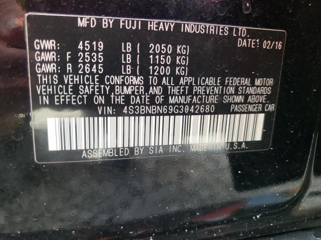 Photo 10 from auction – 2016 SUBARU LEGACY 2.5 with VIN 4S3BNBN69G3042680