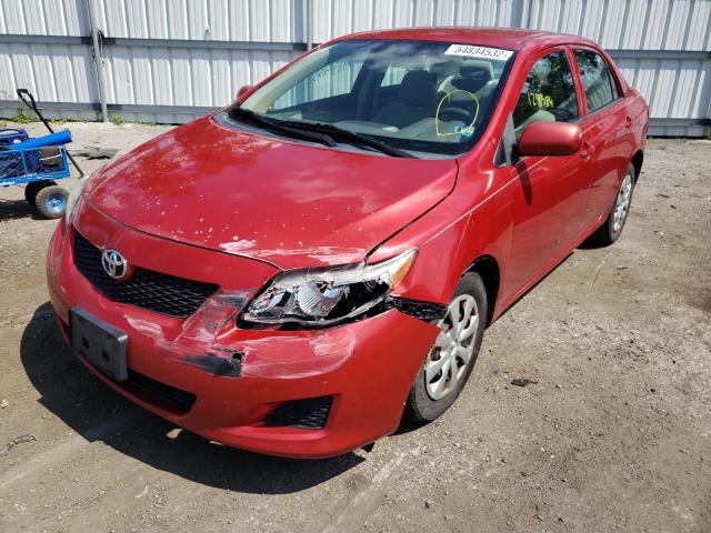 Photo 2 from auction – 2010 TOYOTA COROLLA BA with VIN 1NXBU4EE8AZ183310
