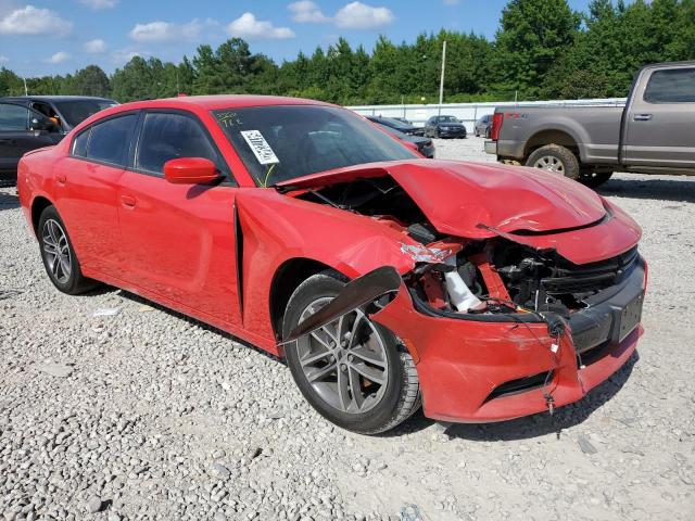 DODGE CHARGER SX 2019 with VIN 2C3CDXJG7KH651196 - Photo from auction