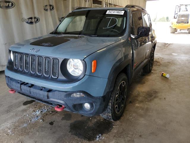Photo 2 from auction – 2017 JEEP RENEGADE T with VIN ZACCJBCB7HPF81599