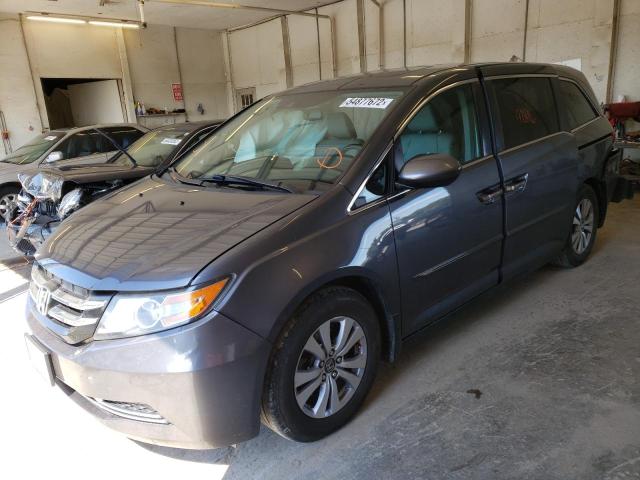 Photo 2 from auction – 2016 HONDA ODYSSEY EX with VIN 5FNRL5H65GB082341