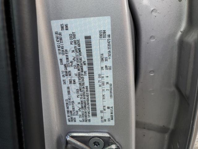 Photo 10 from auction – 2013 FORD ESCAPE TIT with VIN 1FMCU0J9XDUB31686
