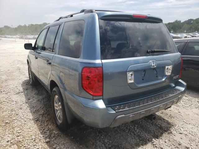Photo 3 from auction – 2005 HONDA PILOT EXL with VIN 5FNYF18525B015664