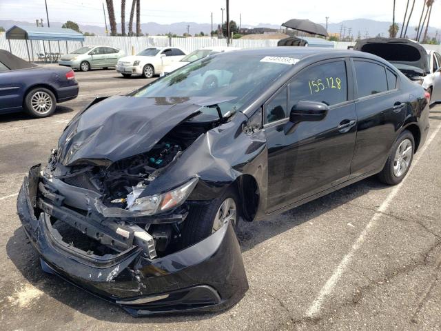 Photo 2 from auction – 2014 HONDA CIVIC LX with VIN 19XFB2F53EE259583