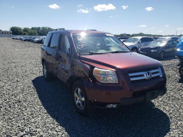 HONDA PILOT EXL 2007 with VIN 2HKYF18567H515220 - Photo from auction