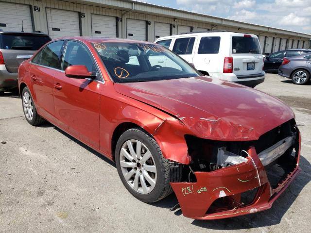 AUDI A4 PREMIUM 2013 with VIN WAUBFAFL2DN041220 - Photo from auction