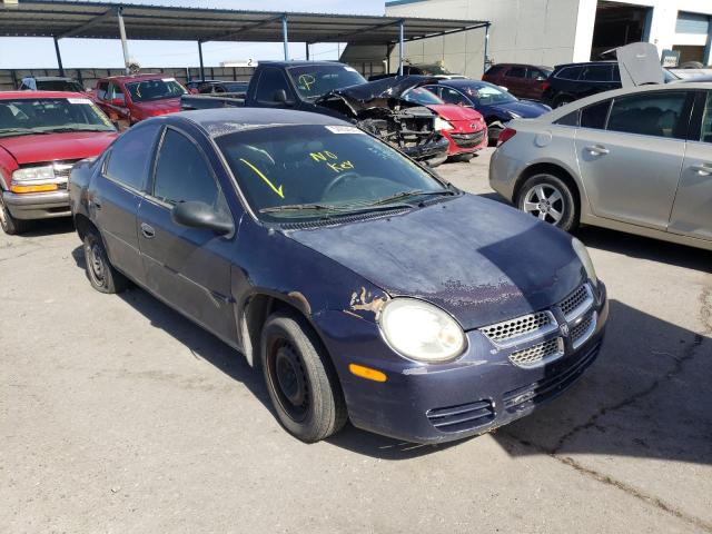 DODGE NEON BASE 2005 with VIN 1B3ES26C35D223289 - Photo from auction