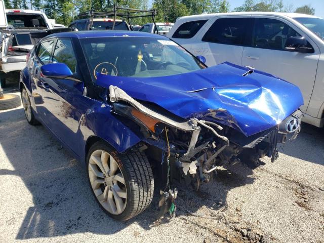 HYUNDAI VELOSTER 2012 with VIN KMHTC6AD0CU077002 - Photo from auction