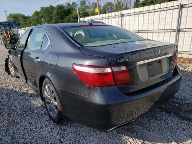 Photo 3 from auction – 2007 LEXUS LS 460L with VIN JTHGL46F875020145