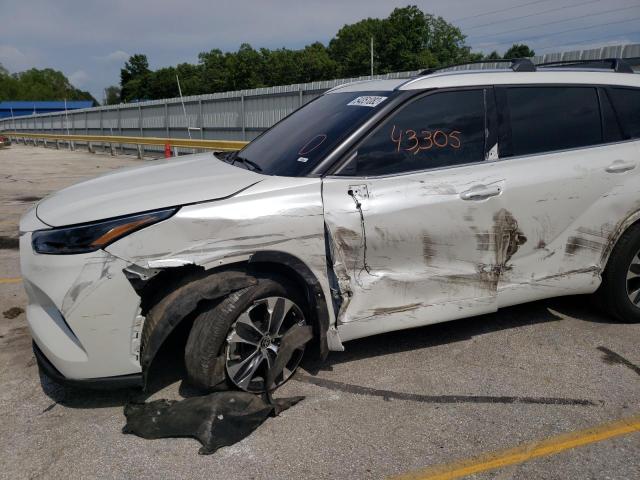 Photo 9 from auction – 2021 TOYOTA HIGHLANDER with VIN 5TDGZRBH1MS102762