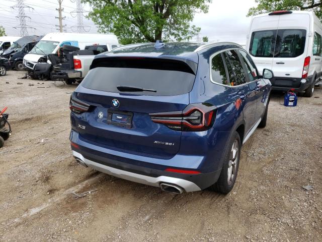 Photo 4 from auction – 2022 BMW X3 XDRIVE3 with VIN WBX57DP00NN145230