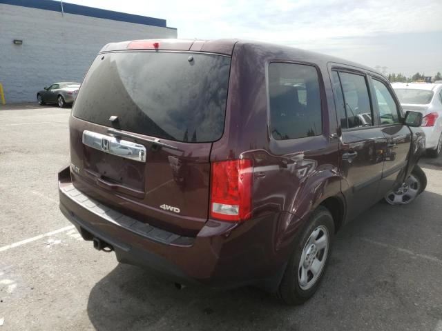 Zdjęcie 4 z aukcji – 2014 HONDA PILOT LX z VIN 5FNYF4H2XEB031599