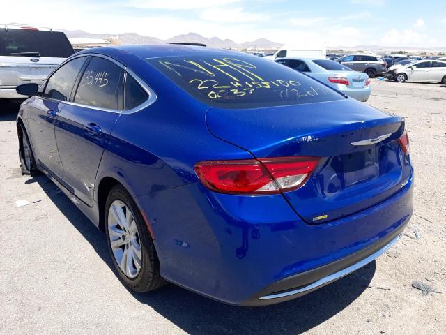 Photo 3 from auction – 2015 CHRYSLER 200 LIMITE with VIN 1C3CCCAB4FN574462
