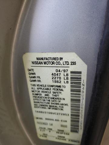 Photo 10 from auction – 1997 NISSAN ALTIMA XE with VIN 1N4BU31D6VC272953