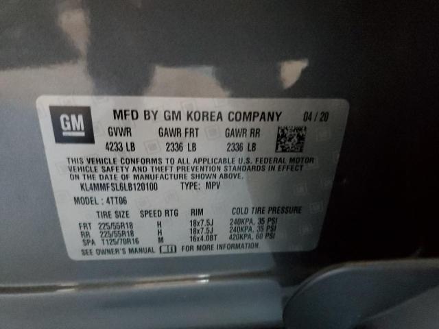 Photo 10 from auction – 2020 BUICK ENCORE GX with VIN KL4MMFSL6LB120100