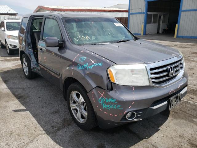 HONDA PILOT EXL 2015 with VIN 5FNYF3H59FB011009 - Photo from auction