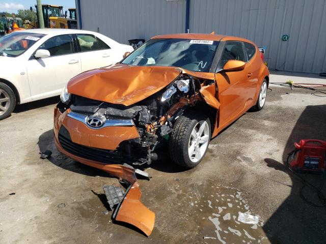 Photo 2 from auction – 2014 HYUNDAI VELOSTER with VIN KMHTC6ADXEU184691