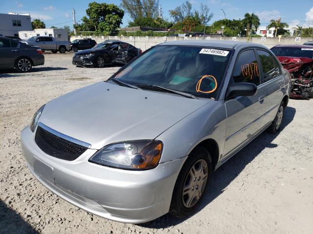 Photo 2 from auction – 2002 HONDA CIVIC LX with VIN 2HGES16532H527121