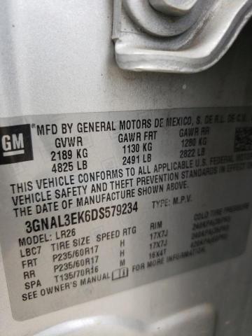 Photo 10 from auction – 2013 CHEVROLET CAPTIVA LT with VIN 3GNAL3EK6DS579234