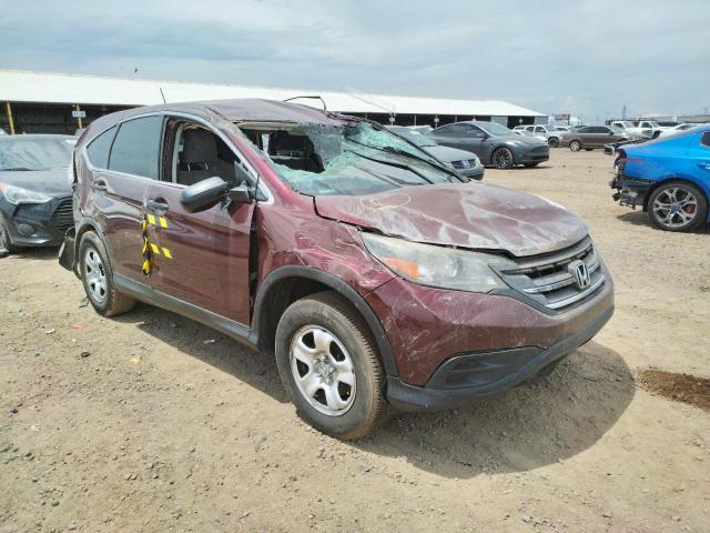 HONDA CR-V LX 2013 with VIN 5J6RM3H33DL012248 - Photo from auction