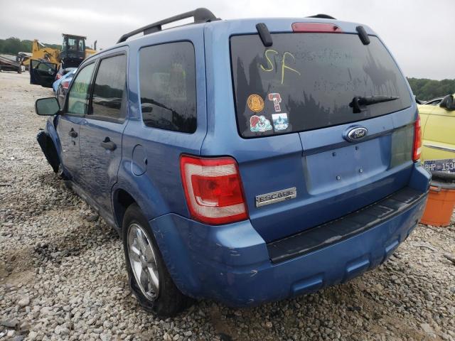 Photo 3 from auction – 2009 FORD ESCAPE XLT with VIN 1FMCU03G99KB87309