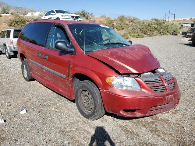 DODGE GRAND CARA 2006 with VIN 1D4GP24R06B617462 - Photo from auction