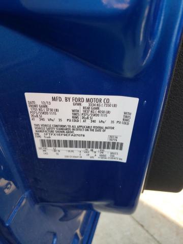 Photo 10 from auction – 2014 FORD F150 SUPER with VIN 1FTFX1EF9EFA27078