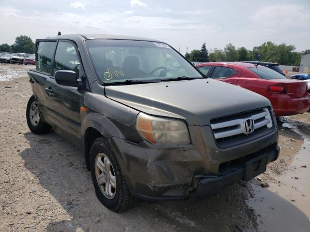HONDA PILOT LX 2006 con VIN 5FNYF18196B023971 - Foto de la subasta