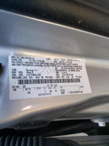 Photo 10 from auction – 2013 FORD FOCUS SE with VIN 1FADP3F23DL150184