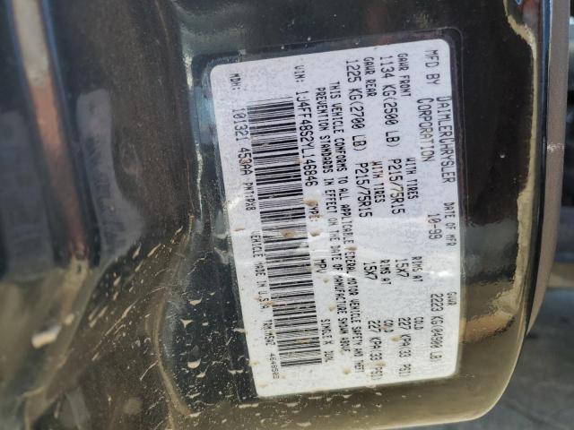 Photo 10 from auction – 2000 JEEP CHEROKEE S with VIN 1J4FF48S2YL146846