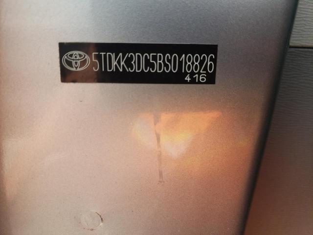 Photo 10 from auction – 2011 TOYOTA SIENNA LE with VIN 5TDKK3DC5BS018826