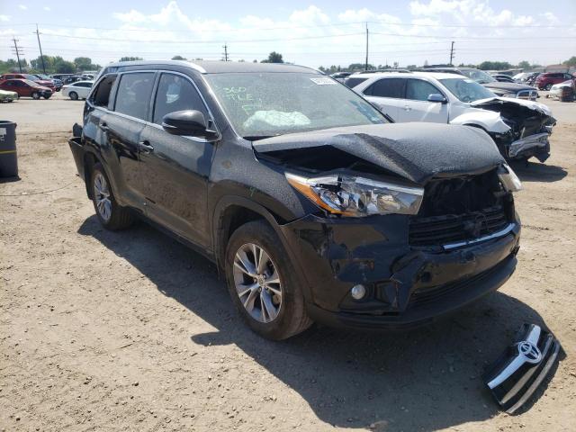 TOYOTA HIGHLANDER 2015 with VIN 5TDJKRFH9FS182383 - Photo from auction