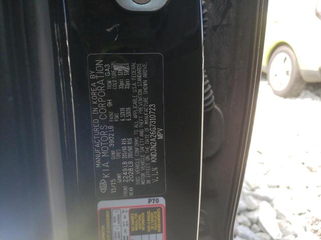 Photo 10 from auction – 2016 KIA SOUL with VIN KNDJN2A26G7310723