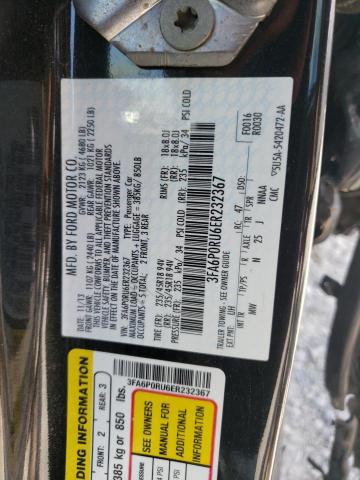 Photo 10 from auction – 2014 FORD FUSION TIT with VIN 3FA6P0RU6ER232367