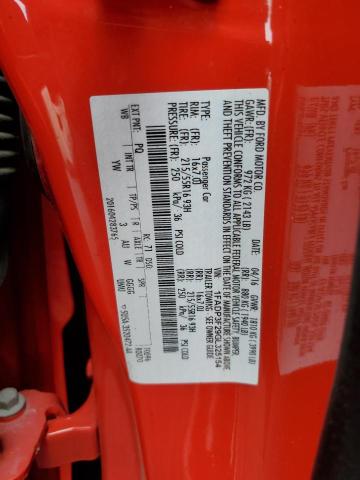 Photo 10 from auction – 2016 FORD FOCUS SE with VIN 1FADP3F29GL325154