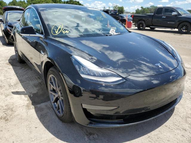 TESLA MODEL 3 2020 with VIN 5YJ3E1EAXLF657643 - Photo from auction